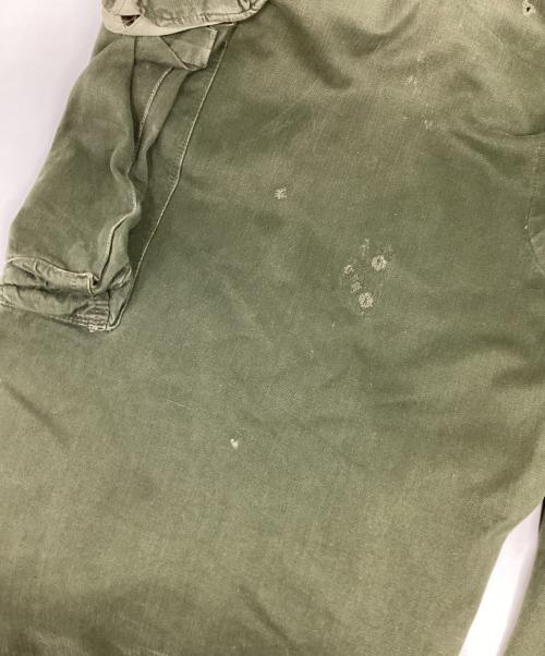 French Army（フランス軍）French Army (フランス軍) M-47前期 カーゴパンツ カーキ サイズ:35の古着・服飾アイテム