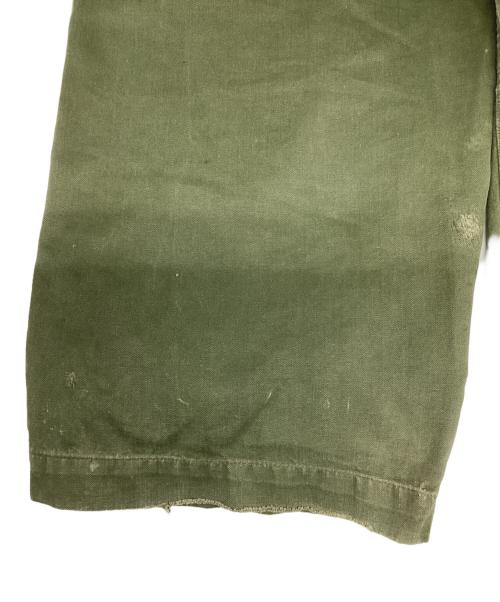 French Army（フランス軍）French Army (フランス軍) M-47前期 カーゴパンツ カーキ サイズ:35の古着・服飾アイテム