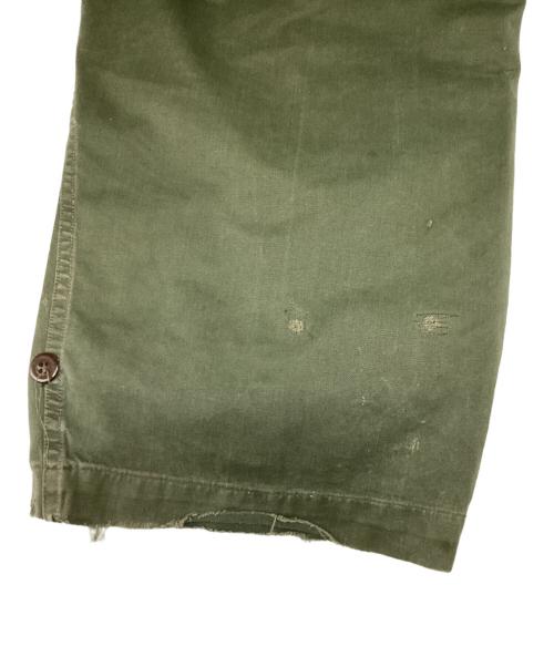 French Army（フランス軍）French Army (フランス軍) M-47前期 カーゴパンツ カーキ サイズ:35の古着・服飾アイテム