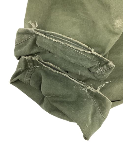 French Army（フランス軍）French Army (フランス軍) M-47前期 カーゴパンツ カーキ サイズ:35の古着・服飾アイテム