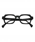 Jacques Durand.ジャック デュラン）の古着「伊達眼鏡」｜ブラック