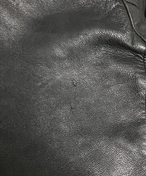 French Army（フランス軍）French Army (フランス軍) 80's モーターサイクルレザーコート ブラック サイズ:92の古着・服飾アイテム