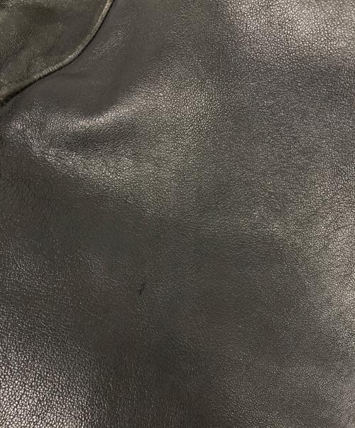 French Army（フランス軍）French Army (フランス軍) 80's モーターサイクルレザーコート ブラック サイズ:92の古着・服飾アイテム