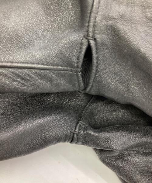 French Army（フランス軍）French Army (フランス軍) 80's モーターサイクルレザーコート ブラック サイズ:92の古着・服飾アイテム