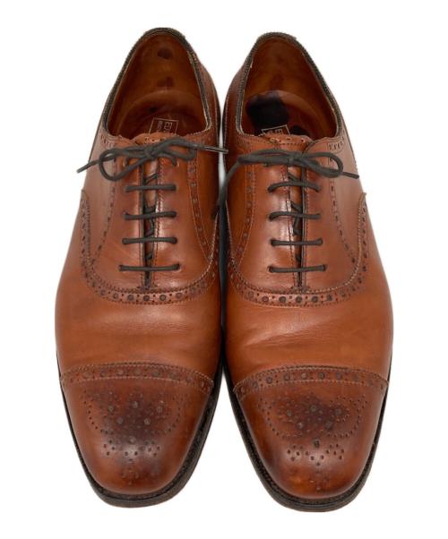 Edward Green（エドワードグリーン）Edward Green (エドワードグリーン) カドガン セミブローグシューズ ブラウン サイズ:SIZE 8 1/2 19 D 88の古着・服飾アイテム