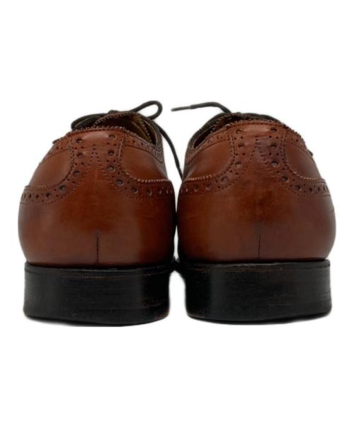 Edward Green（エドワードグリーン）Edward Green (エドワードグリーン) カドガン セミブローグシューズ ブラウン サイズ:SIZE 8 1/2 19 D 88の古着・服飾アイテム