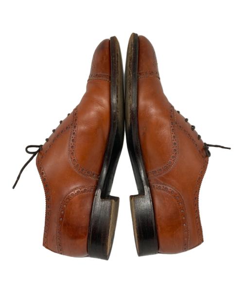 Edward Green（エドワードグリーン）Edward Green (エドワードグリーン) カドガン セミブローグシューズ ブラウン サイズ:SIZE 8 1/2 19 D 88の古着・服飾アイテム