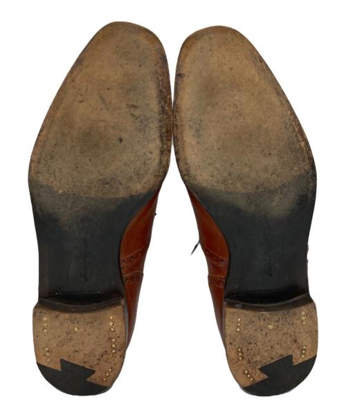 Edward Green（エドワードグリーン）Edward Green (エドワードグリーン) カドガン セミブローグシューズ ブラウン サイズ:SIZE 8 1/2 19 D 88の古着・服飾アイテム