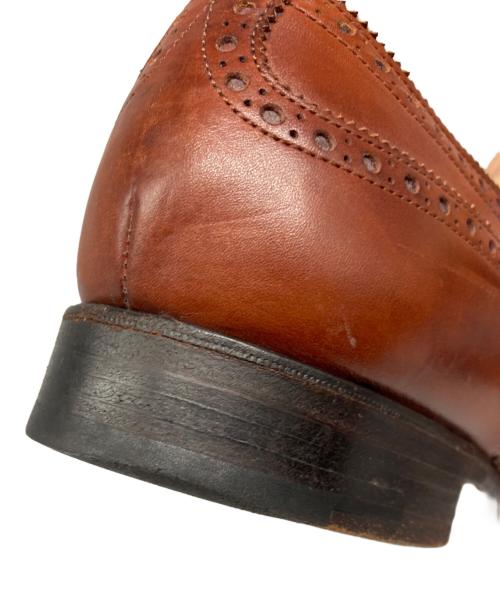 Edward Green（エドワードグリーン）Edward Green (エドワードグリーン) カドガン セミブローグシューズ ブラウン サイズ:SIZE 8 1/2 19 D 88の古着・服飾アイテム