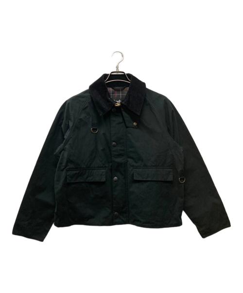 Barbour（バブアー）Barbour (バブアー) SPEY/ピーチスキン コットン ショートレングスブルゾン ブラック サイズ:Mの古着・服飾アイテム