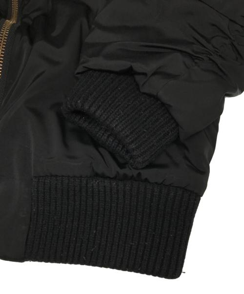 RAF SIMONS（ラフシモンズ）RAF SIMONS (ラフシモンズ) FRED PERRY (フレッドペリー) MA-1ジャケット ブラック サイズ:40の古着・服飾アイテム