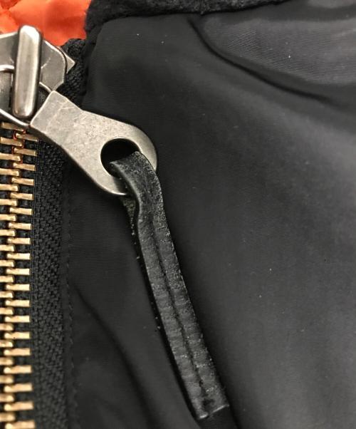 RAF SIMONS（ラフシモンズ）RAF SIMONS (ラフシモンズ) FRED PERRY (フレッドペリー) MA-1ジャケット ブラック サイズ:40の古着・服飾アイテム