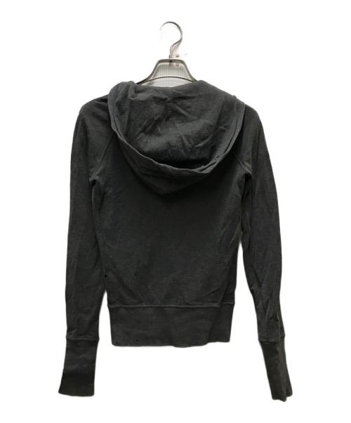 GUCCI（グッチ）GUCCI (グッチ) Gロゴワッペン パーカー グレー サイズ:XSの古着・服飾アイテム