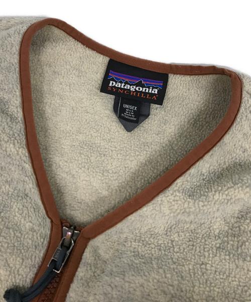 Patagonia（パタゴニア）Patagonia (パタゴニア) シンチラカーディガン ベージュ サイズ:Sの古着・服飾アイテム