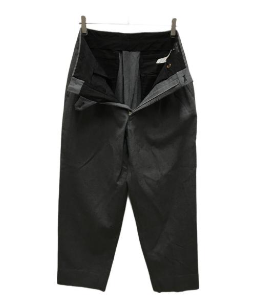 COMME des GARCONS HOMME PLUS（コムデギャルソンオムプリュス）COMME des GARCONS HOMME PLUS (コムデギャルソンオムプリュス) 2タックウールスラックス グレー サイズ:Sの古着・服飾アイテム