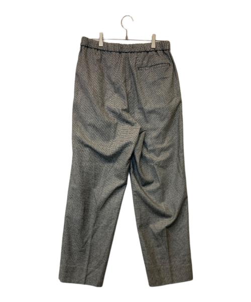 LA BOUCLE（ラ ブークル）LA BOUCLE (ラ ブークル) Flannel Taperd Easy パンツ フランネル テーパード イージー パンツ グレー サイズ:3の古着・服飾アイテム