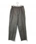 LA BOUCLE（ラ ブークル）の古着「Flannel Taperd Easy パンツ フランネル テーパード イージー パンツ」｜グレー