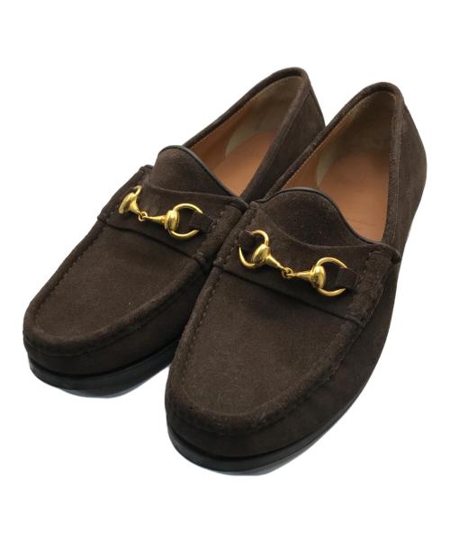 POLPETTA（ポルペッタ）POLPETTA (ポルペッタ) UNITED ARROWS (ユナイテッドアローズ) 別注BIT LOAFER ブラウン サイズ:40 1/2の古着・服飾アイテム