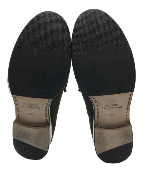 POLPETTA（ポルペッタ）POLPETTA (ポルペッタ) UNITED ARROWS (ユナイテッドアローズ) 別注BIT LOAFER ブラウン サイズ:40 1/2の古着・服飾アイテム