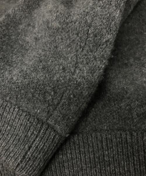 DEUXIEME CLASSE（ドゥーズィエム クラス）DEUXIEME CLASSE (ドゥーズィエム クラス) ニットフーディー グレー サイズ:Freeの古着・服飾アイテム