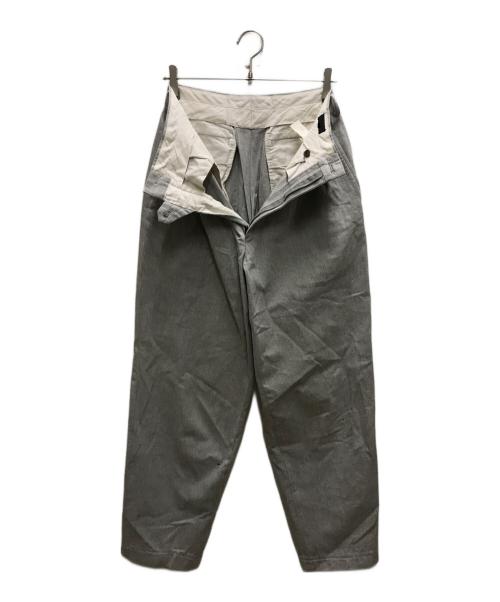COMME des GARCONS HOMME（コムデギャルソン オム）COMME des GARCONS HOMME (コムデギャルソン オム) 90's 2タックワイドテーパードパンツ グレー サイズ:Mの古着・服飾アイテム