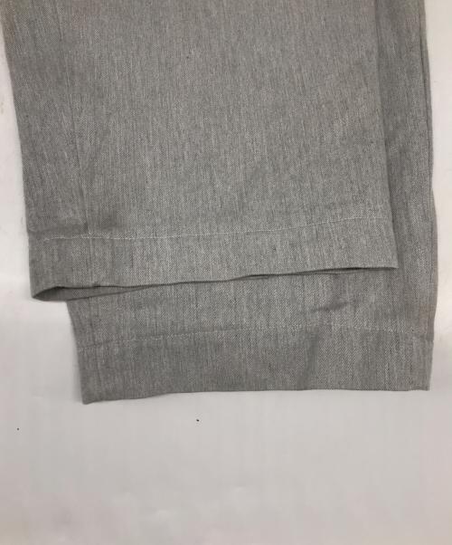 COMME des GARCONS HOMME（コムデギャルソン オム）COMME des GARCONS HOMME (コムデギャルソン オム) 90's 2タックワイドテーパードパンツ グレー サイズ:Mの古着・服飾アイテム