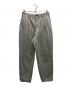 COMME des GARCONS HOMME（コムデギャルソン オム）の古着「90's 2タックワイドテーパードパンツ」｜グレー