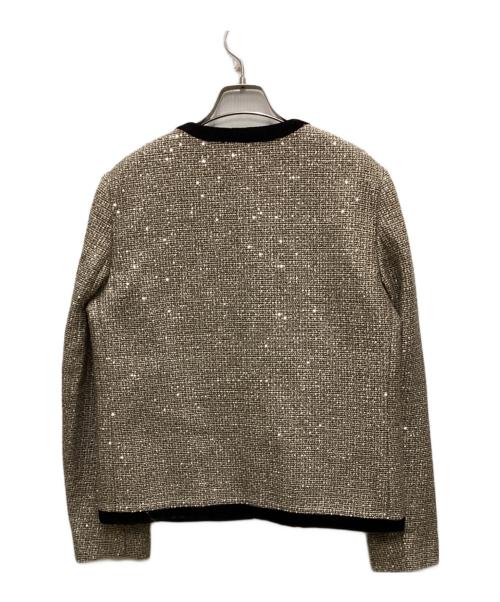 GUCCI（グッチ）GUCCI (グッチ) スパンコールセットアップスカート ベージュ サイズ:42の古着・服飾アイテム