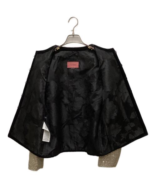 GUCCI（グッチ）GUCCI (グッチ) スパンコールセットアップスカート ベージュ サイズ:42の古着・服飾アイテム