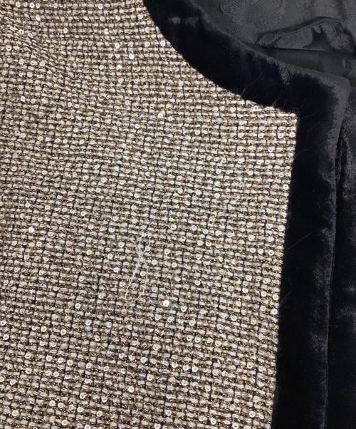 GUCCI（グッチ）GUCCI (グッチ) スパンコールセットアップスカート ベージュ サイズ:42の古着・服飾アイテム