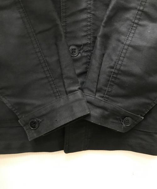 LE  TRAVAILLEUR GALLICE（ル・トラヴァイユール・ガリス）LE  TRAVAILLEUR GALLICE (ル・トラヴァイユール・ガリス) 50s-60sMOLESKIN WORKER JACKET ブラック サイズ:2の古着・服飾アイテム