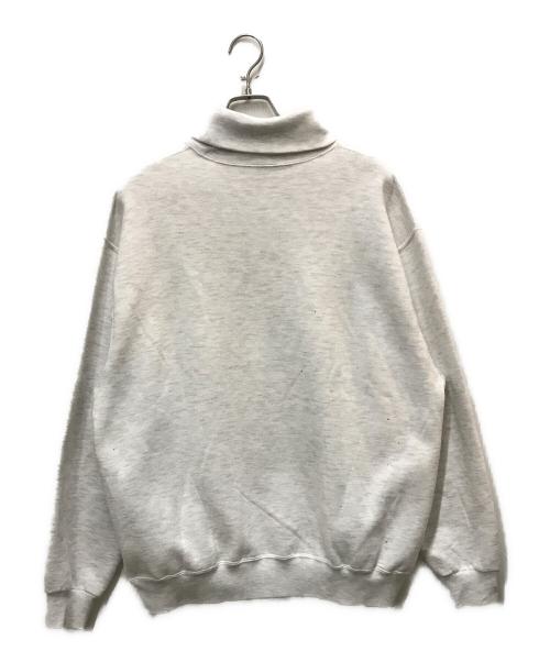 The Ennoy Professional（ザ エンノイ プロフェッショナル）THE ENNOY PROFESSIONAL (ザ エンノイ プロフェッショナル) Electric Logo Turtleneck Sweat グレー サイズ:XLの古着・服飾アイテム