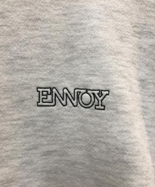 The Ennoy Professional（ザ エンノイ プロフェッショナル）THE ENNOY PROFESSIONAL (ザ エンノイ プロフェッショナル) Electric Logo Turtleneck Sweat グレー サイズ:XLの古着・服飾アイテム
