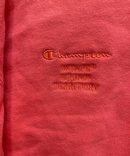 Champion（チャンピオン）Champion (チャンピオン) WTAPS (ダブルタップス) Academy Crew Neck オレンジ サイズ:XLの古着・服飾アイテム