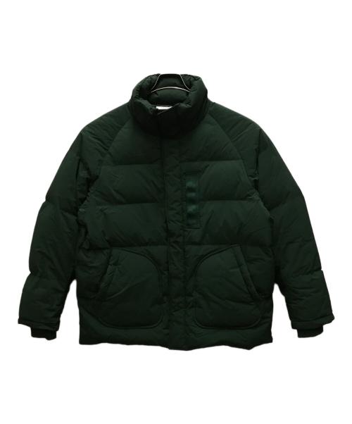 WHITE MOUNTAINEERING（ホワイトマウンテ二アニング）WHITE MOUNTAINEERING (ホワイトマウンテ二アニング) TAION (タイオン) DOWN JACKET グリーン サイズ:Mの古着・服飾アイテム
