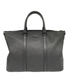 COACH（コーチ）の古着「ケイレブワークバッグ/2WAYバッグ」｜グレー