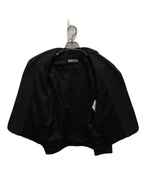JIL SANDER（ジルサンダー）JIL SANDER (ジルサンダー) カシミヤ混ウールテーラードジャケット グレー サイズ:34の古着・服飾アイテム