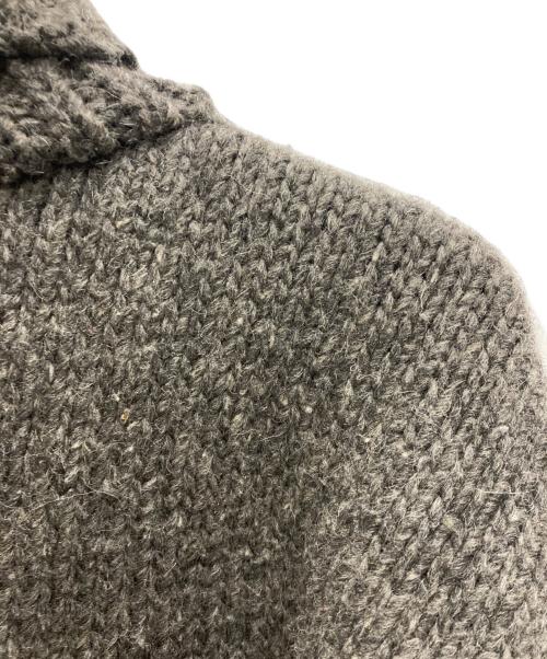 ISHKA（ISHKA）ISHKA (ISHKA) 90s星条旗ハイネックニット グレー サイズ:Freeの古着・服飾アイテム