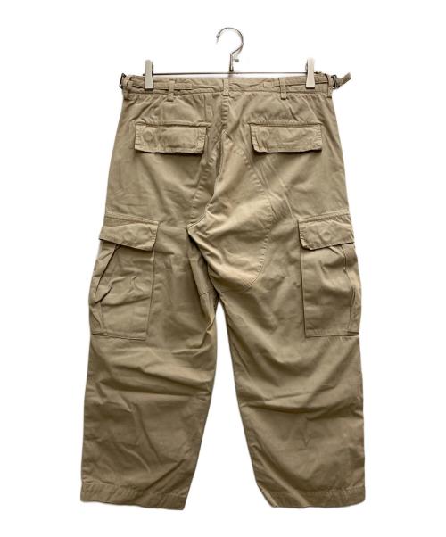 JOHN GALLIANO（ジョンガリアーノ）JOHN GALLIANO (ジョンガリアーノ) ミリタリー ガンプリント カーゴパンツ ベージュ サイズ:48の古着・服飾アイテム