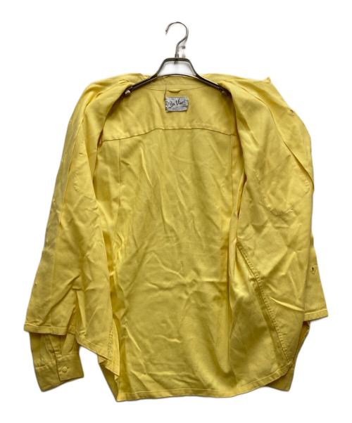 Davinci（ダヴィンチ）Davinci (ダヴィンチ) オープンカラーシャツ イエロー サイズ:不明の古着・服飾アイテム