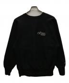 Champion REVERSE WEAVEチャンピオン リバース ウィーブ）の古着「90s刺繍タグリバースウィーブスウェット」｜ブラック
