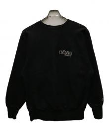 Champion REVERSE WEAVE（チャンピオン リバース ウィーブ）の古着「90s刺繍タグリバースウィーブスウェット」｜ブラック