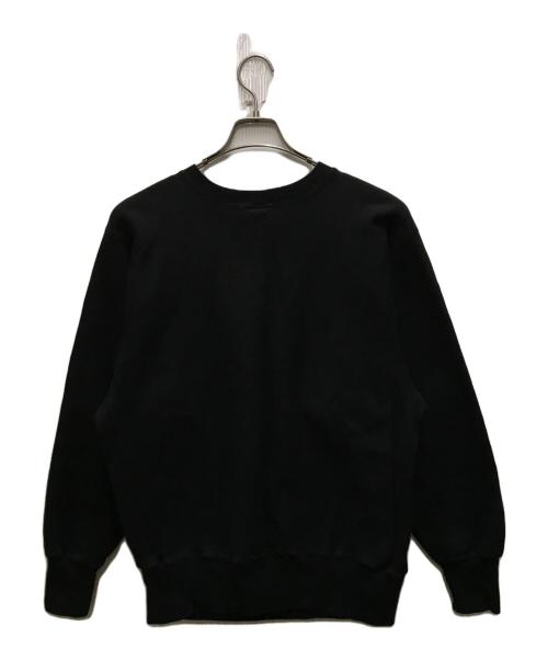 Champion REVERSE WEAVE（チャンピオン リバース ウィーブ）Champion REVERSE WEAVE (チャンピオン リバース ウィーブ) 90s刺繍タグリバースウィーブスウェット ブラック サイズ:Lの古着・服飾アイテム