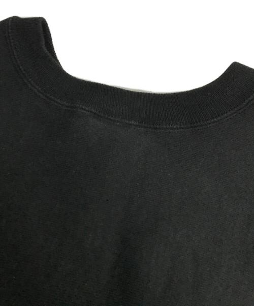 Champion REVERSE WEAVE（チャンピオン リバース ウィーブ）Champion REVERSE WEAVE (チャンピオン リバース ウィーブ) 90s刺繍タグリバースウィーブスウェット ブラック サイズ:Lの古着・服飾アイテム