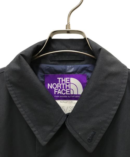THE NORTHFACE PURPLELABEL（ザ・ノースフェイス パープルレーベル）THE NORTHFACE PURPLELABEL (ザ・ノースフェイス パープルレーベル) BEAMS (ビームス) 別注ステンカラーコート ネイビー サイズ:Lの古着・服飾アイテム