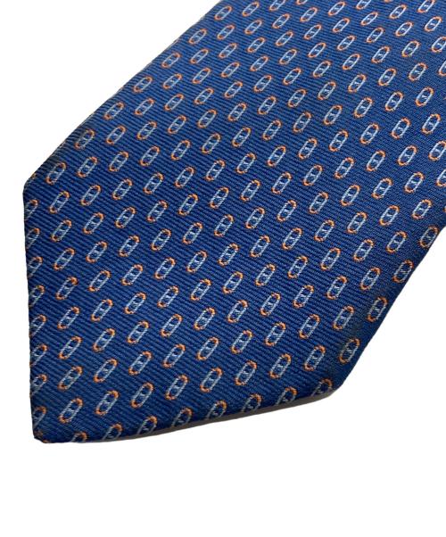 HERMES（エルメス）HERMES (エルメス) A Bon Port ネクタイ ブルー サイズ:不明の古着・服飾アイテム