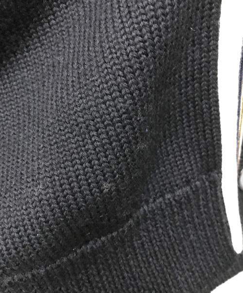 GUCCI（グッチ）GUCCI (グッチ) beeパッチカーディガン ブラック サイズ:Lの古着・服飾アイテム