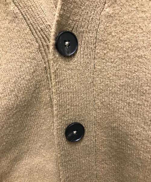 JIL SANDER（ジルサンダー）JIL SANDER (ジルサンダー) ダブルフェイスカーディガン ベージュ サイズ:50の古着・服飾アイテム