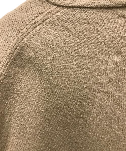 JIL SANDER（ジルサンダー）JIL SANDER (ジルサンダー) ダブルフェイスカーディガン ベージュ サイズ:50の古着・服飾アイテム