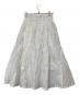 Snidel (スナイデル) エンボスJQボリュームギャザースカート SWFS241179 ホワイト サイズ:1：6000円